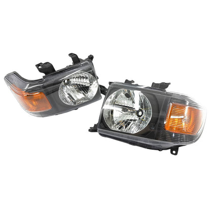 Pair LED Head Lights Fit For Toyota Landcruiser VDJ70 VDJ76 VDJ78 VDJ79 Series 2007-ON