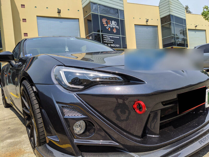 VLAND 3D LED DRL Projector Headlights Fit For Toyota 86 GTS For Subaru BRZ 2012-2020