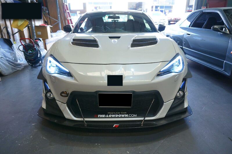 VLAND 3D LED DRL Projector Headlights Fit For Toyota 86 GTS For Subaru BRZ 2012-2020