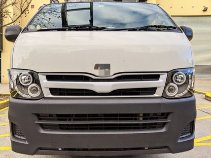 Black CCFL DRL Projector Headlights Fit For Toyota Hiace Van 2011-2014