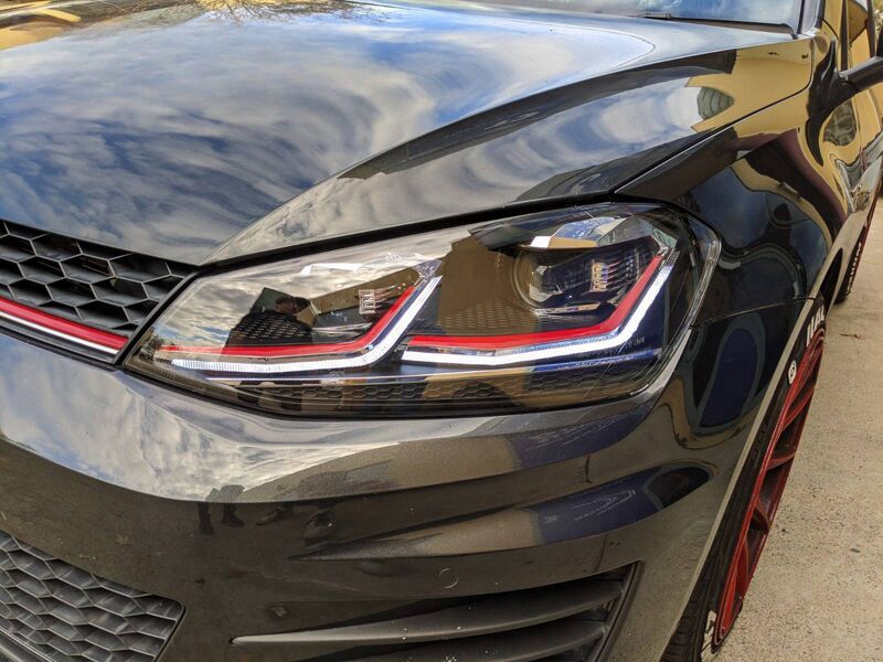 R Style DRL LED Projector Headlights LED Indicator Fit For VW Golf 7 MK7 TDI GTI 2013-2018