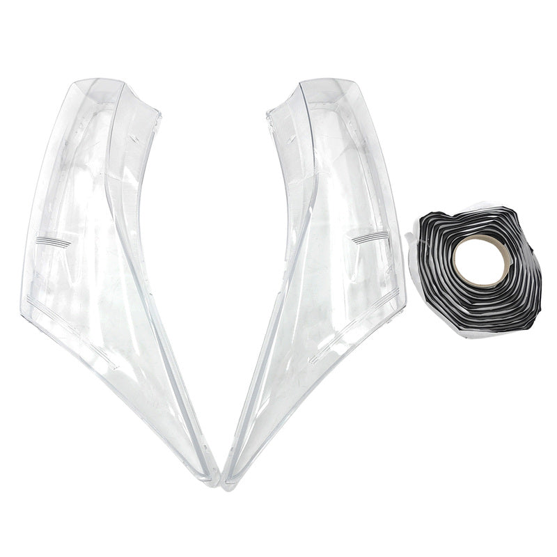 Pair Left + Right Headlight Lens Cover Fit For Holden Chevrolet Cruze 2008-2014