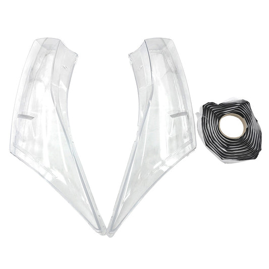 Pair Left + Right Headlight Lens Cover Fit For Holden Chevrolet Cruze 2008-2014