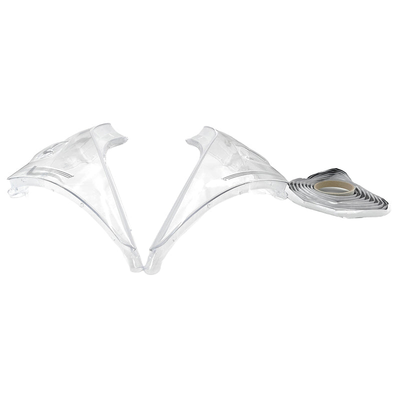 Pair Left + Right Headlight Lens Cover Fit For Holden Chevrolet Cruze 2008-2014