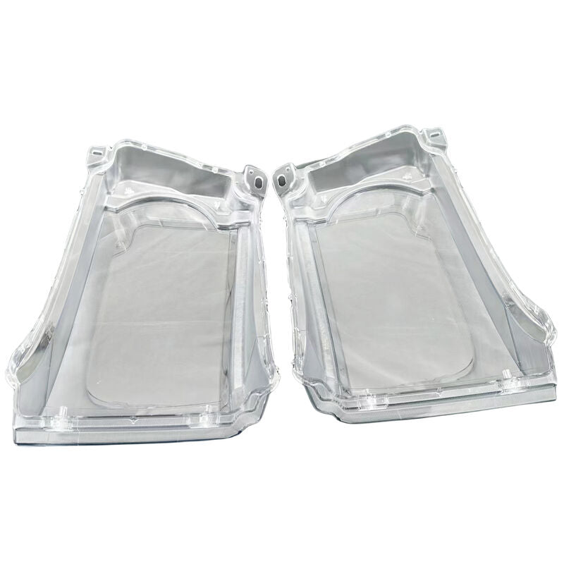 2 x Headlamp Headlight Lens Covers Fit For Range Rover Sport L320 2010-2013