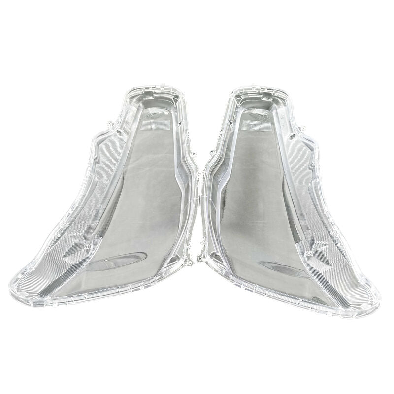 Pair Headlight Lens Cover Fit For Mitsubishi Lancer EX 2008-2016