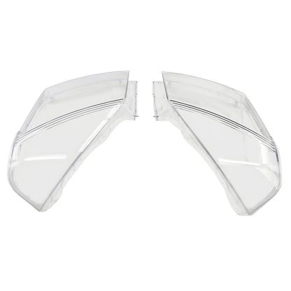 Pair Clear Headlight Lens Cover Kit Fit For Nissan Navara D40 Ute 2005-2014