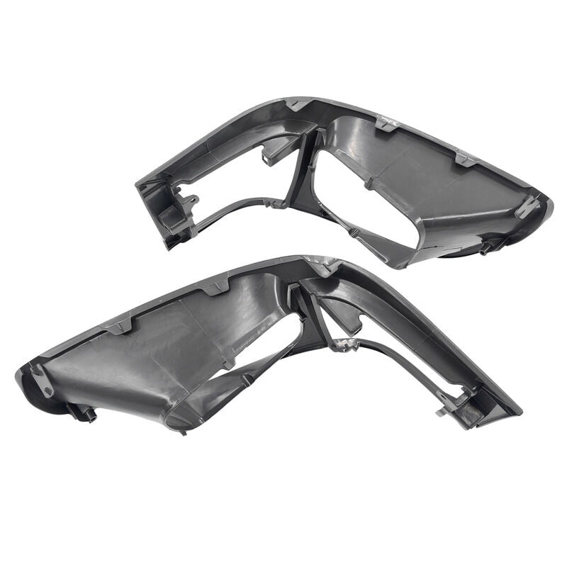 Pair Of Grey Headlight Corner Light Case Rim Fit For Toyota Hiace LH RZH 1998-2005
