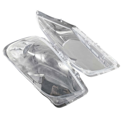 Pair Front Headlight Lens Cover Fit For Toyota RAV4 2009-2012