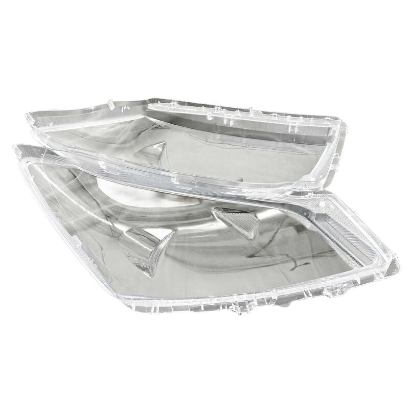 Pair Front Headlight Lens Cover Fit For Toyota RAV4 2009-2012