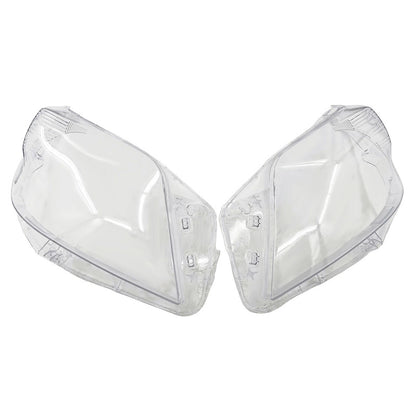 Pair Headlight Lens Cover Fit For Toyota Land Cruiser Prado 150 Series 2009-2013