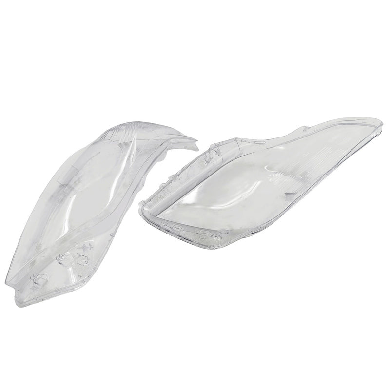 Pair Headlight Lens Cover Fit For Toyota Land Cruiser Prado 150 Series 2009-2013