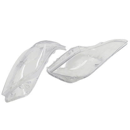 Pair Headlight Lens Cover Fit For Toyota Land Cruiser Prado 150 Series 2009-2013