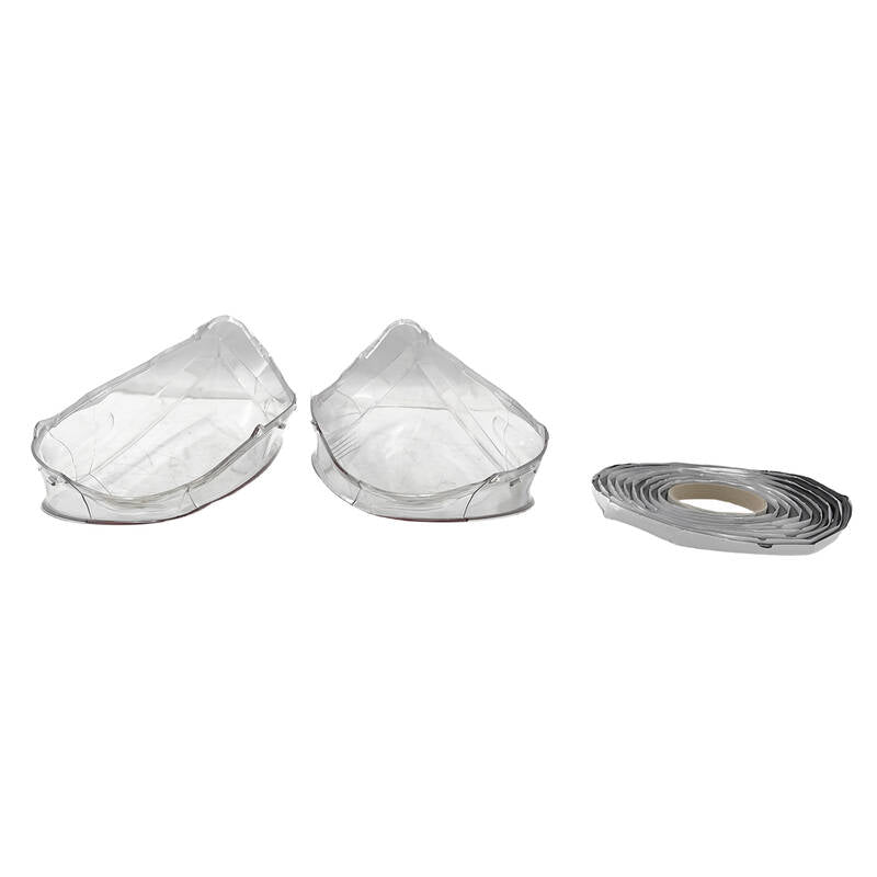 Pair Left & Right Clear Headlight Cover Lens Headlamp Shell Fit For Volvo V40 2013-2016
