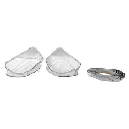 Pair Left & Right Clear Headlight Cover Lens Headlamp Shell Fit For Volvo V40 2013-2016