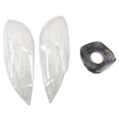 Pair Left & Right Clear Headlight Cover Lens Headlamp Shell Fit For Volvo V40 2013-2016
