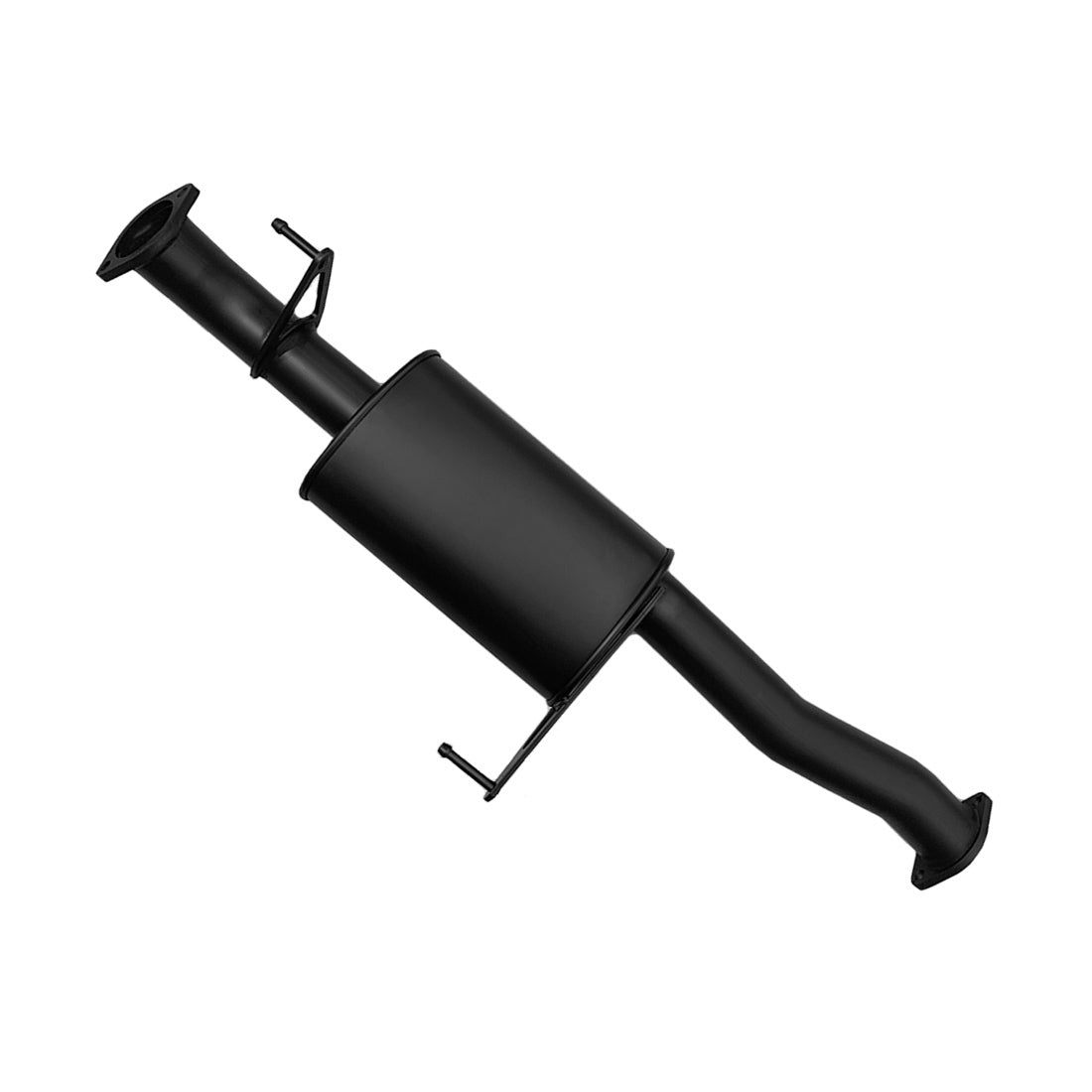 #Black - Aluminised Steel, #With Cat & Muffler