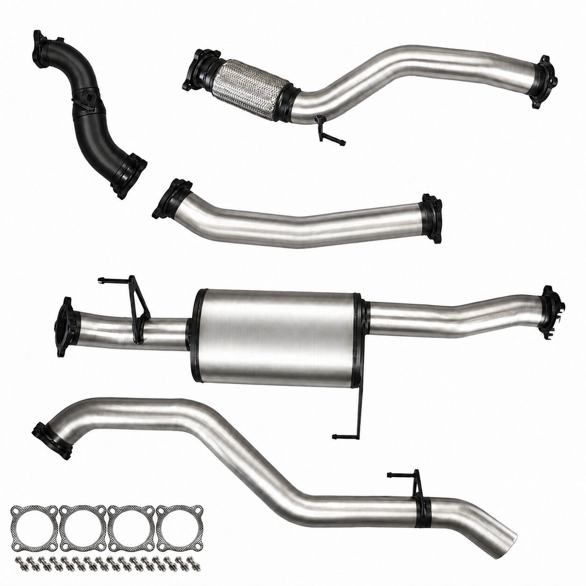 Holden RC Colorado Exhaust 3L 2007 to 2012 3" Turbo Back Systems