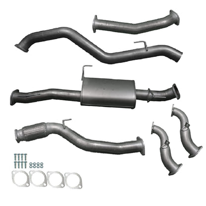 #Raw Aluminised Steel, #No Cat & Muffler