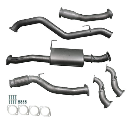 #Raw Aluminised Steel, #With Cat & Muffler