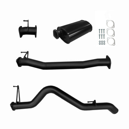 #Black - Aluminised Steel, #Muffler