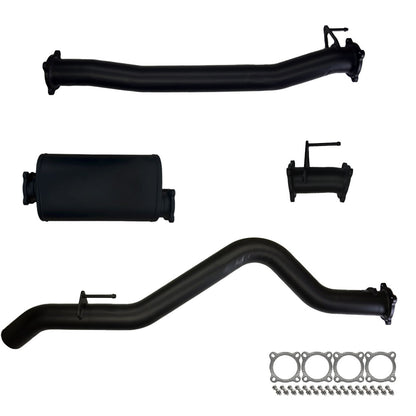 #Black - 409 Stainless Steel, #Muffler