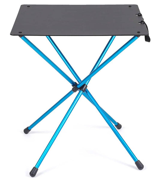 Cafe Table Black with Cyan Blue Frame