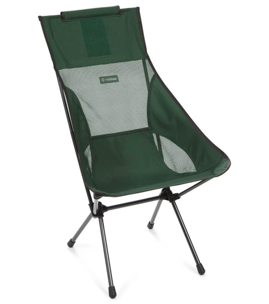 Sunset Chair Forest Green with Steel Grey Frame