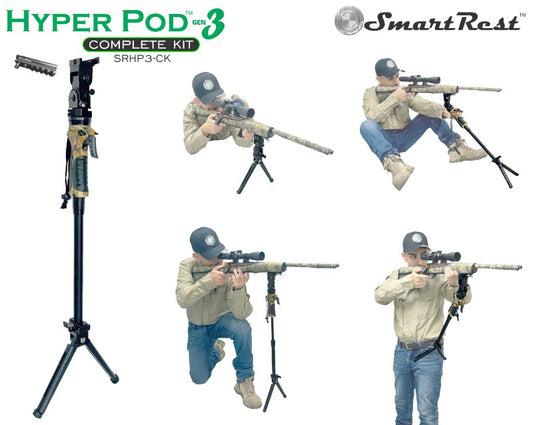 SmartRest Hyper Pod 3 + 70cm Extension Pole