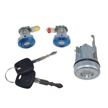 Ignition Barrel & 2 Door Lock Set Fit For Toyota Landcruiser HZJ FZJ HDJ FJ HJ KZJ LJ PZJ RJ VDJ7 Series 1985-ON
