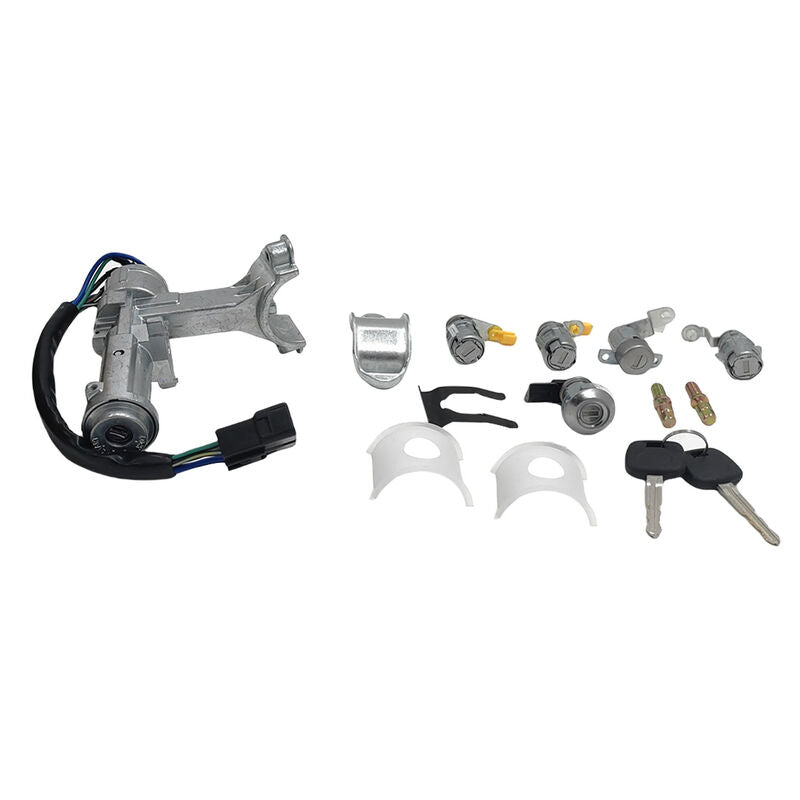 Ignition Barrel Lock & Door Locks Set Fit For Toyota Hiace 100 Series LH103 LH125 RZH103 RZH112 1996-2004