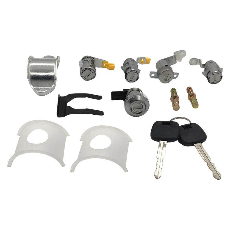 Ignition Barrel Lock & Door Locks Set Fit For Toyota Hiace 100 Series LH103 LH125 RZH103 RZH112 1996-2004