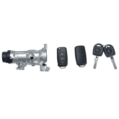 Ignition Switch Lock Cylinder With 2 Key Fit For Volkswagen Golf EOS Tiguan Jetta 2004-2018 1K0905851B