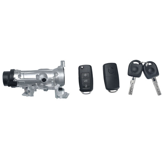 Ignition Switch Lock Cylinder With 2 Key Fit For Volkswagen Golf EOS Tiguan Jetta 2004-2018 1K0905851B