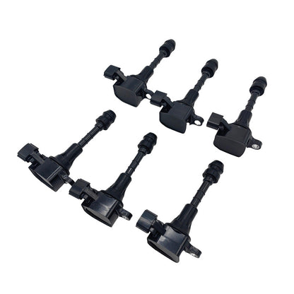 6 x Ignition Coil Fit For Nissan 350Z Altima Maxima Murano Renault Latitude 2.5L 3.5L