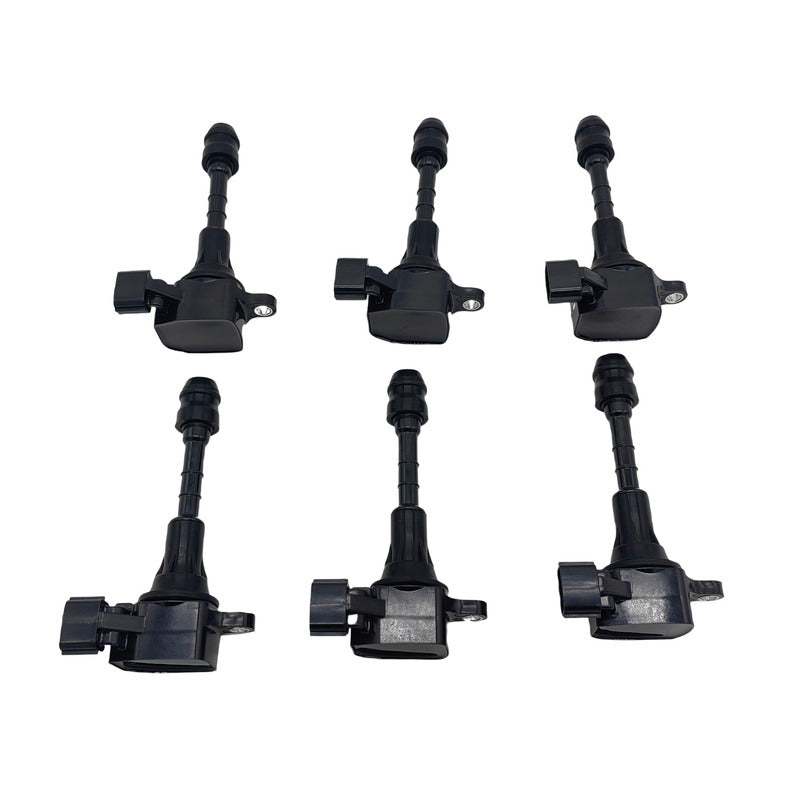 6pcs Ignition Coil Fit For Nissan Elgrand E50 E51 E52 Maxima J31 Murano Z50 Navara D40 Pathfinder R51 Skyline V35 Teana J31 2