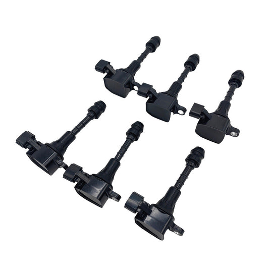 6pcs Ignition Coil Fit For Nissan Elgrand E50 E51 E52 Maxima J31 Murano Z50 Navara D40 Pathfinder R51 Skyline V35 Teana J31 2