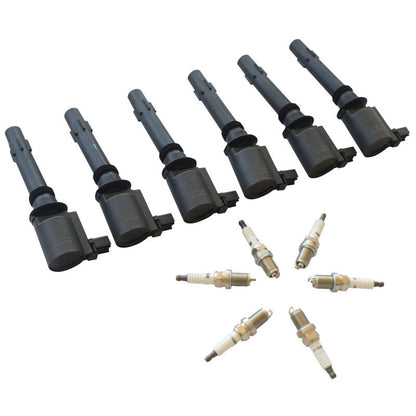 Ignition Coil Pack Spark Plugs Fit For Territory SX SY Falcon Fairlane BA BF LTD XR6