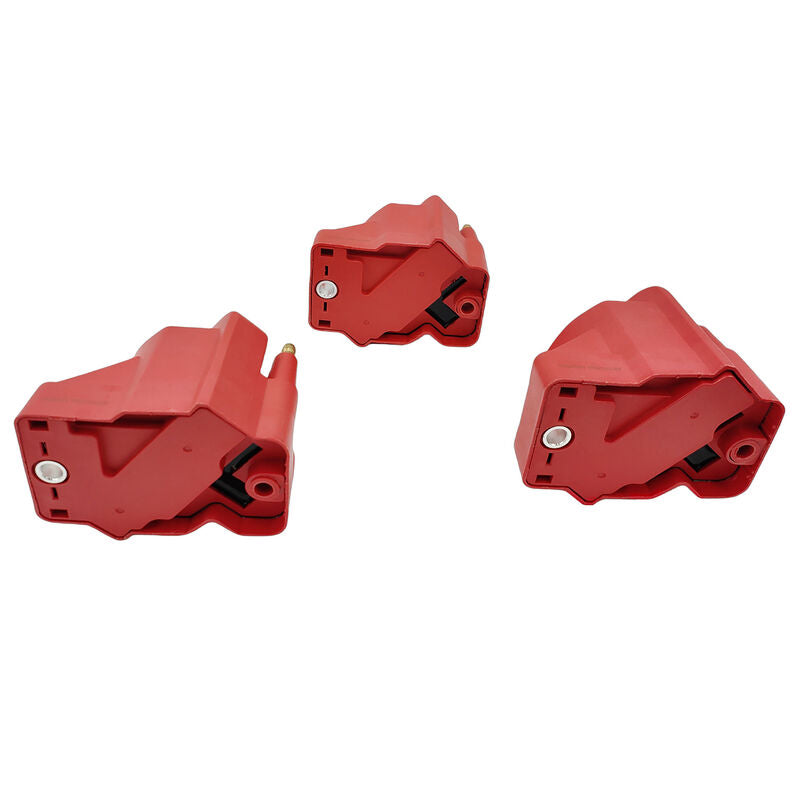 3 Pack Ignition Coil + 6 x Leads Fit For Holden Commodore VP VR VS VT VX VY V6 3.8L