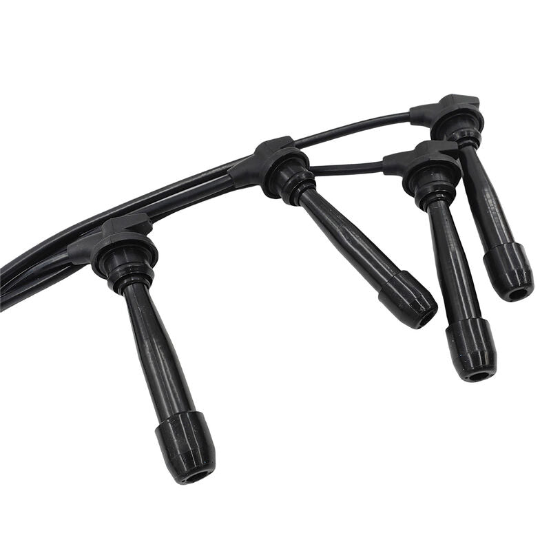 Ignition Coil Pack & Lead Kit Fit For Kia Cerato LD Rio JB For Hyundai Accent Getz TB L4 1.6L G4EC G4ED 2001-2011