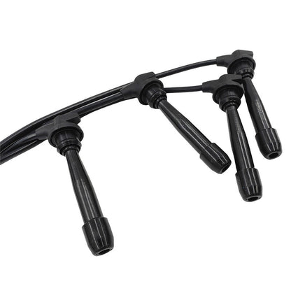 Ignition Coil Pack & Lead Kit Fit For Kia Cerato LD Rio JB For Hyundai Accent Getz TB L4 1.6L G4EC G4ED 2001-2011