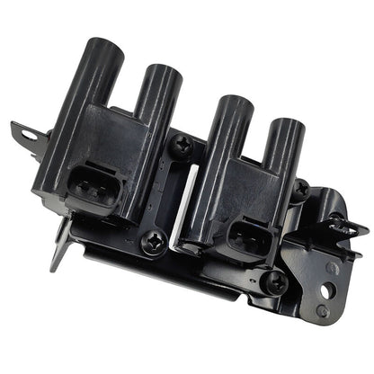 Ignition Coil Pack & Lead Kit Fit For Kia Cerato LD Rio JB For Hyundai Accent Getz TB L4 1.6L G4EC G4ED 2001-2011