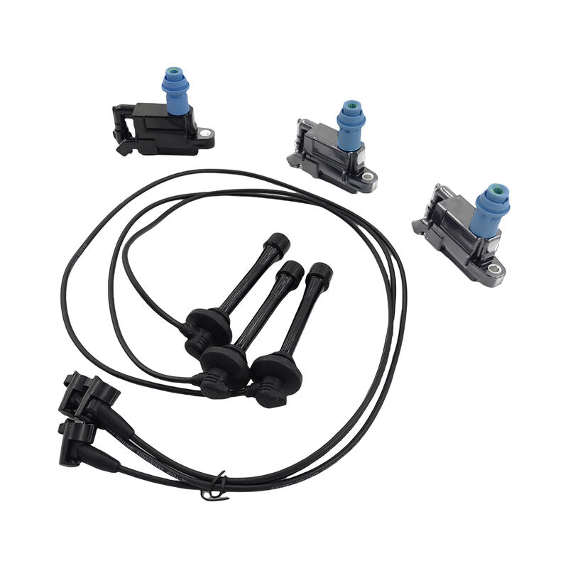 Ignition Coil & Ignition Lead Kit Fit For Lexus GS300 JZS160 IS300 JCE10 3.0L 2JZ-GE 6Cyl 24V 1997-2005
