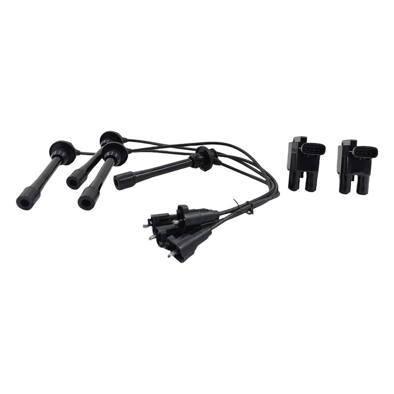 Ignition Coil & Top Gun Lead Kit Fit For Toyota Hilux RZN149R RZN169R 2.7L 3RZ-FE 4 Cylinder MPFi 16V 1997-2005
