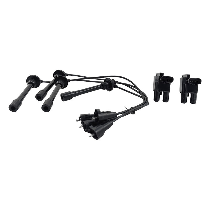 Ignition Coil & Top Gun Lead Kit Fit For Toyota Hilux RZN149R RZN169R 2.7L 3RZ-FE 4 Cylinder MPFi 16V 1997-2005