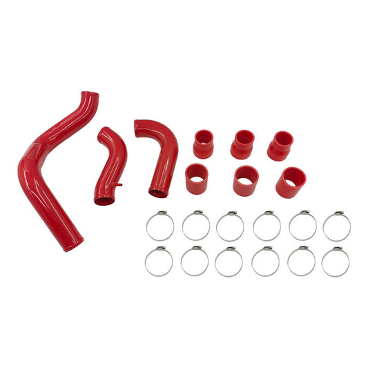 Intercooler Piping Kit With Joints & Clamps Red Fit For Nissan Navara D40 Turbo 2.5L YD25DDTI Engine 2005-2014