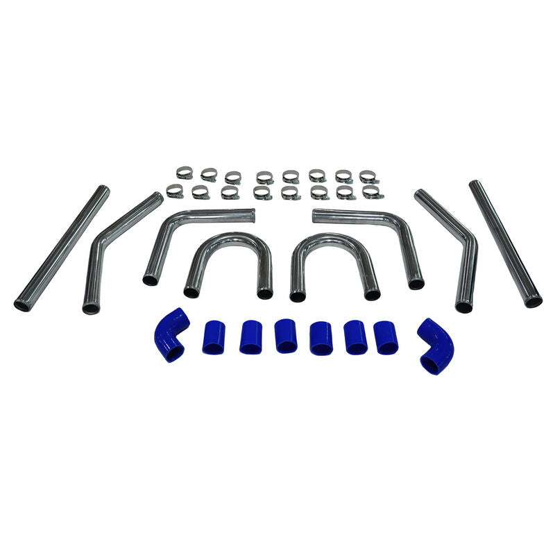 2Inch 51mm 2'' Universal Turbo Intercooler Piping Pipe Kit Aluminum Fit For All Turbo Projects
