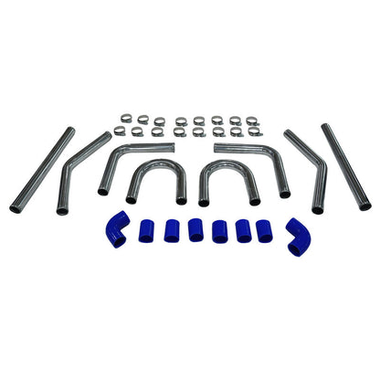 2Inch 51mm 2'' Universal Turbo Intercooler Piping Pipe Kit Aluminum Fit For All Turbo Projects