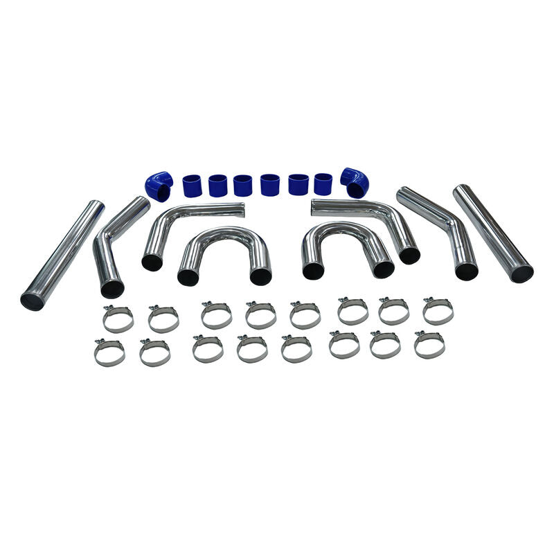 3Inch 76mm 3" Universal Turbo Intercooler Piping Pipe Kit Aluminum Fit For All Turbo Projects