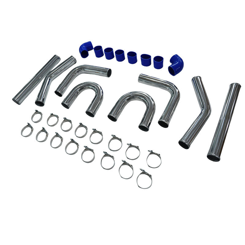 3Inch 76mm 3" Universal Turbo Intercooler Piping Pipe Kit Aluminum Fit For All Turbo Projects